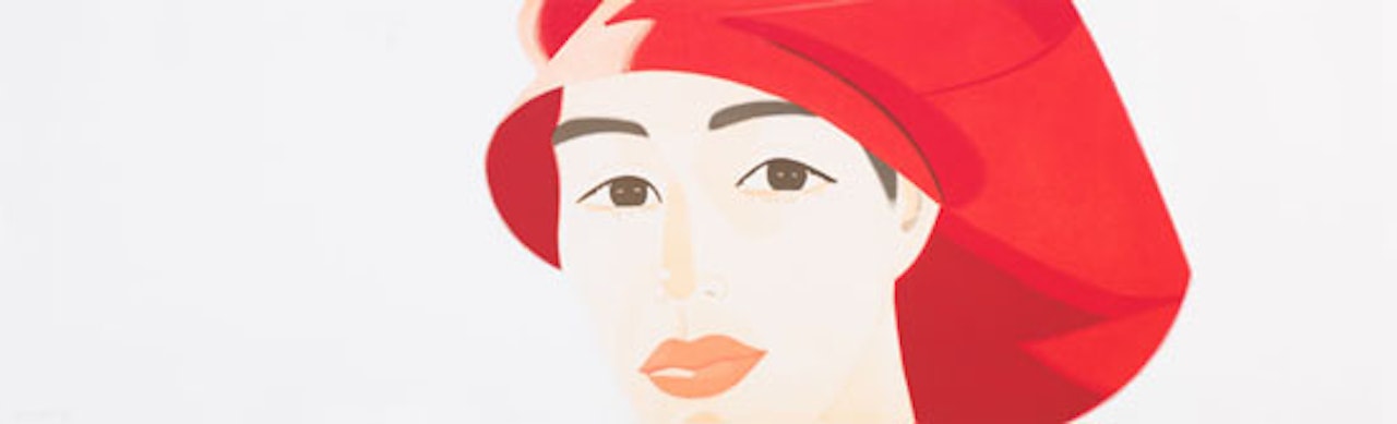 Red Cap by Alex Katz