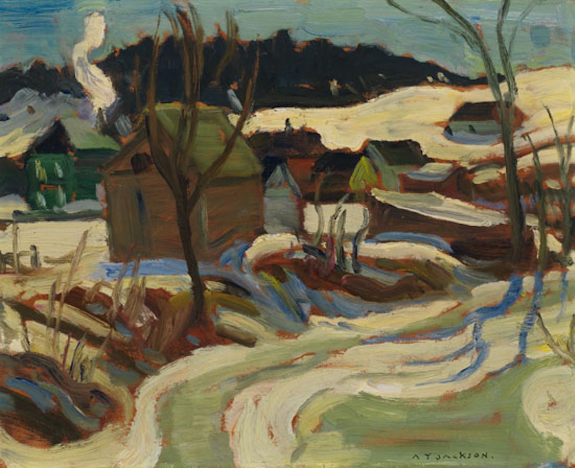 Gatineau Village by Alexander Young Jackson