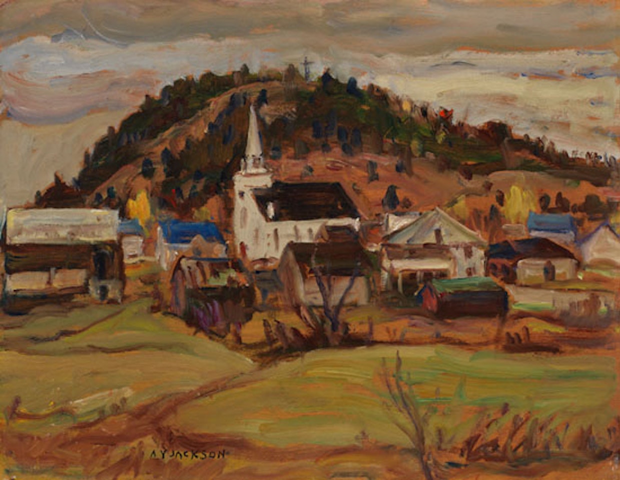 Notre Dame de la Salette, Que. by Alexander Young Jackson