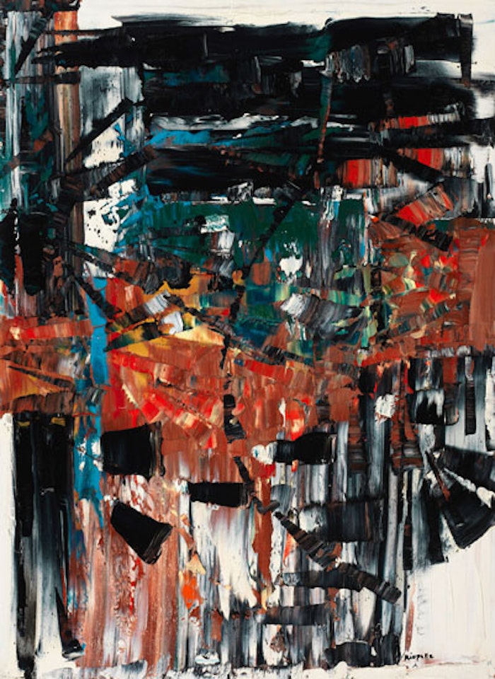 Plein d"oiseaux by Jean-Paul Riopelle