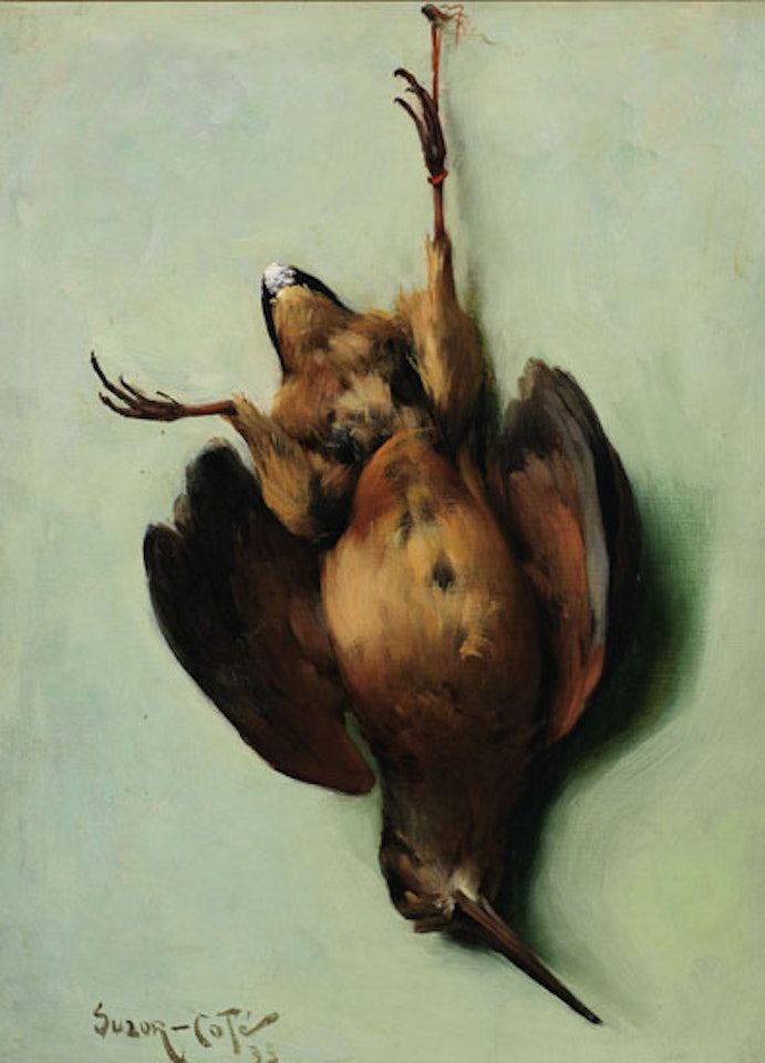 Hunting Still Life by Marc-Aurele de Foy Suzor-Cote