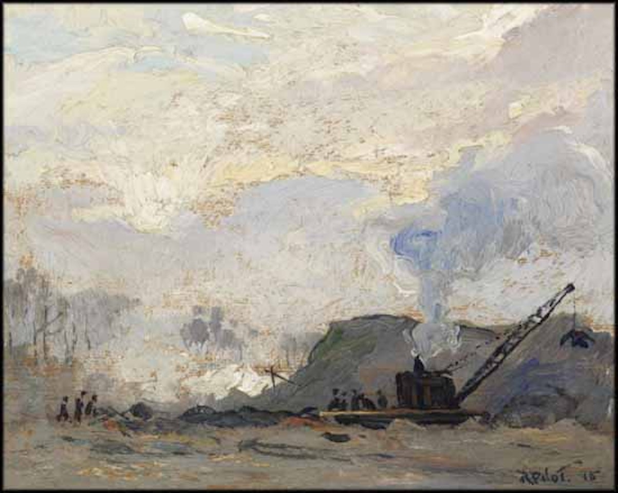 The Crane, Sunset by Robert Pilot