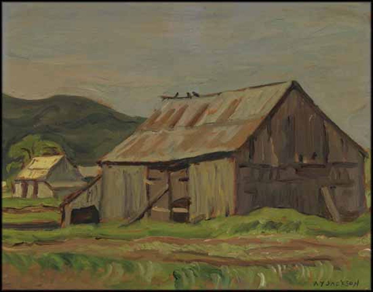 Barn at Émileville, Que. by Alexander Young Jackson
