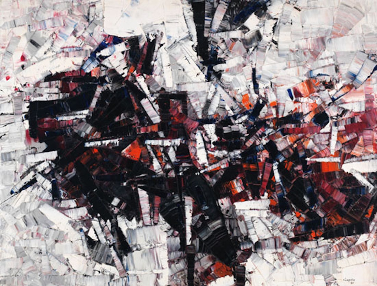 Composition by Jean-Paul Riopelle