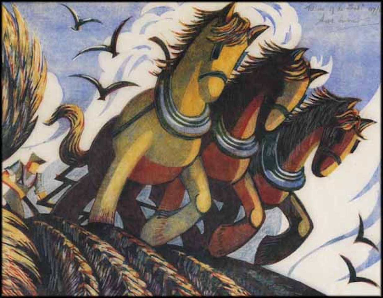 Tillers of the Soil by Sybil Andrews
