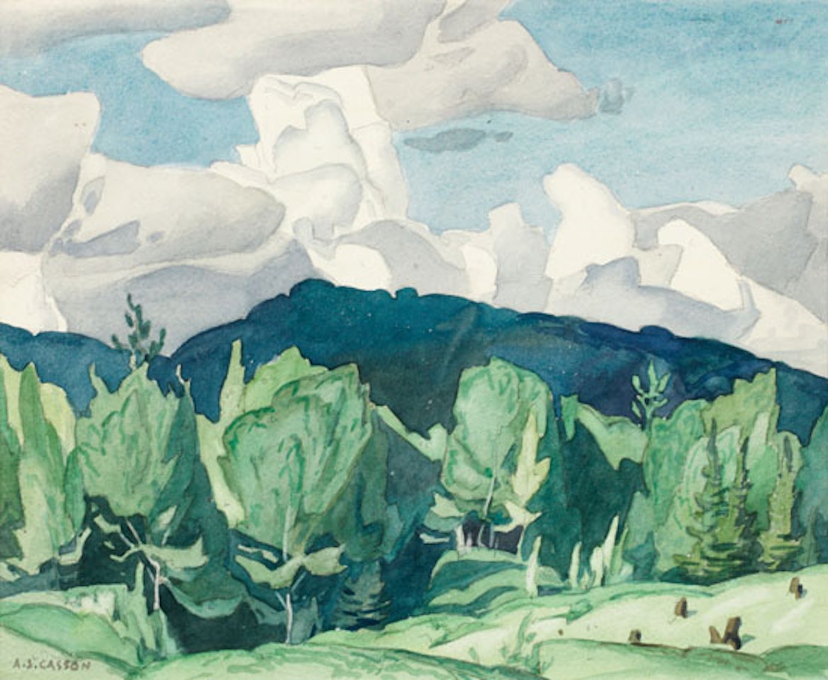 Near Diamond Lake by Alfred Joseph Casson