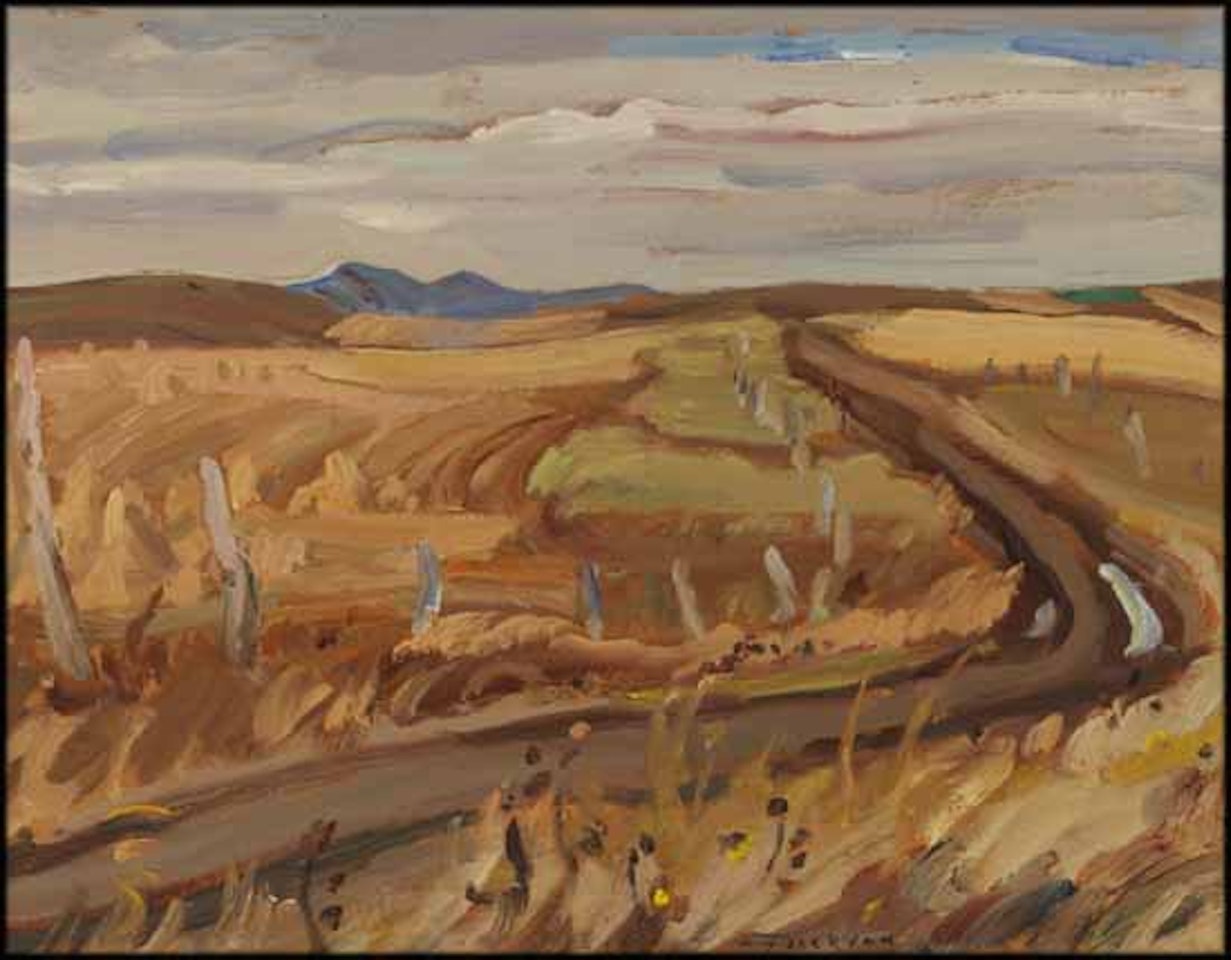 Porcupine Hills, Pincher, Alberta by Alexander Young Jackson