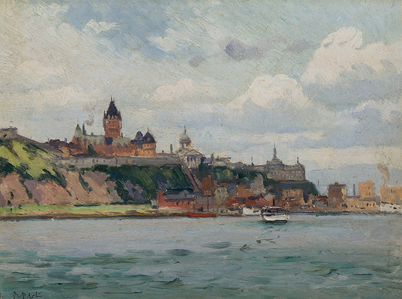 Québec vu de Lévis by Robert Pilot