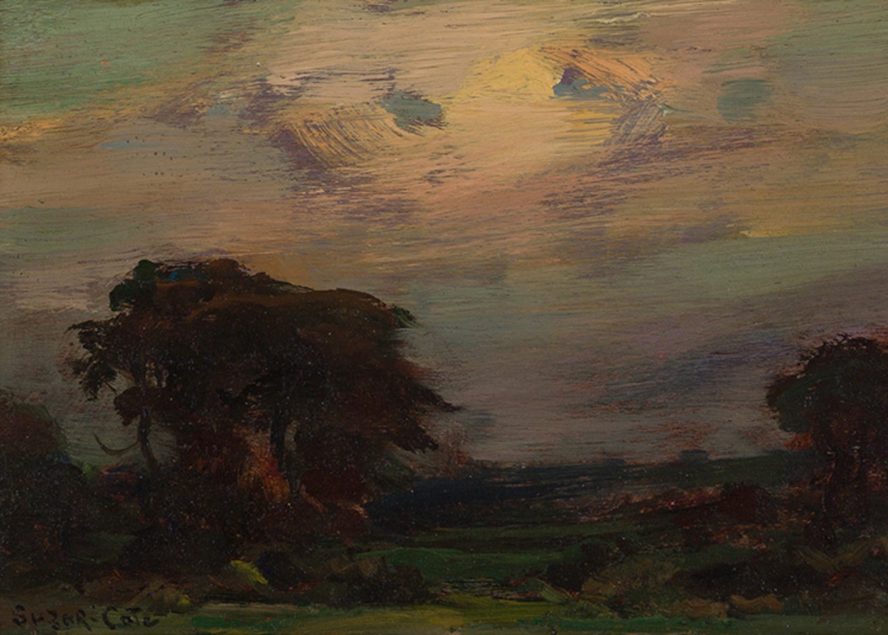 Crépuscule d"été by Marc-Aurele de Foy Suzor-Cote