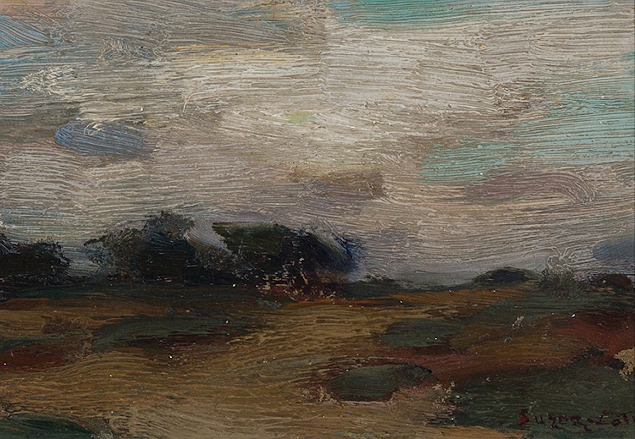 Paysage d"Arthabaska, PQ by Marc-Aurele de Foy Suzor-Cote