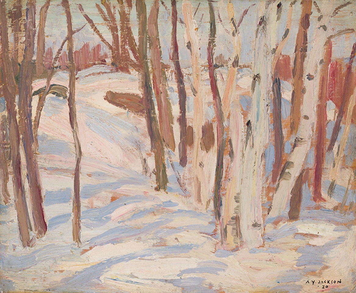 Birches, Bone Island by Alexander Young Jackson