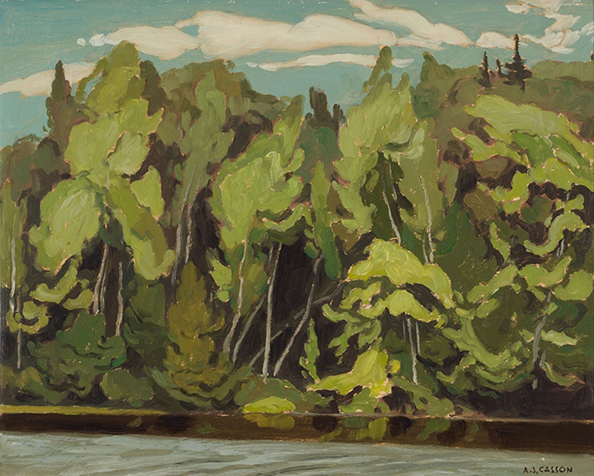 Lake on the Mountain, Baptiste, Ontario by Alfred Joseph Casson