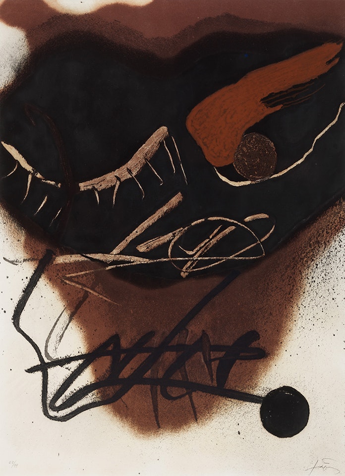 Figura by Antoni Tapies