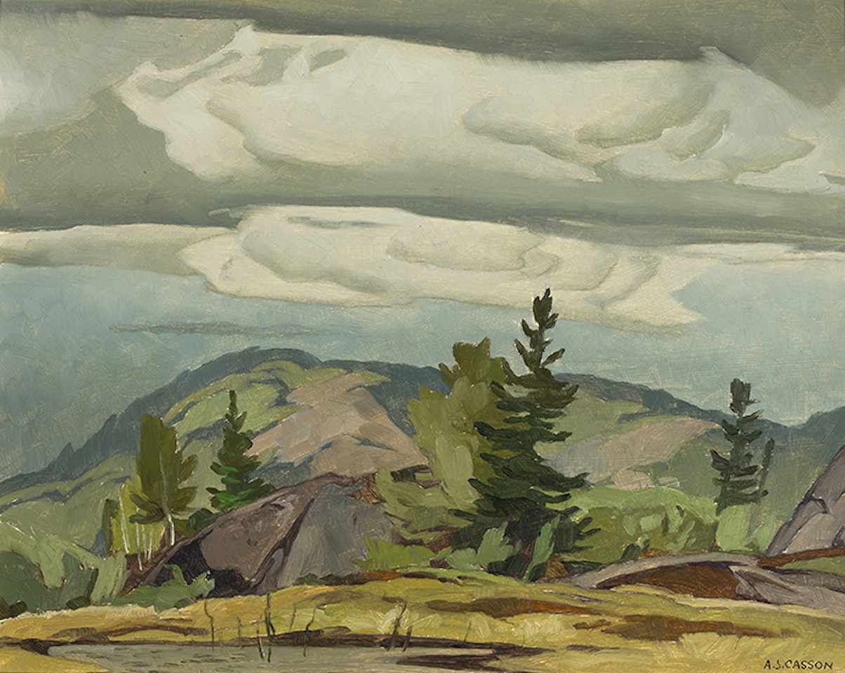 At Espanola by Alfred Joseph Casson