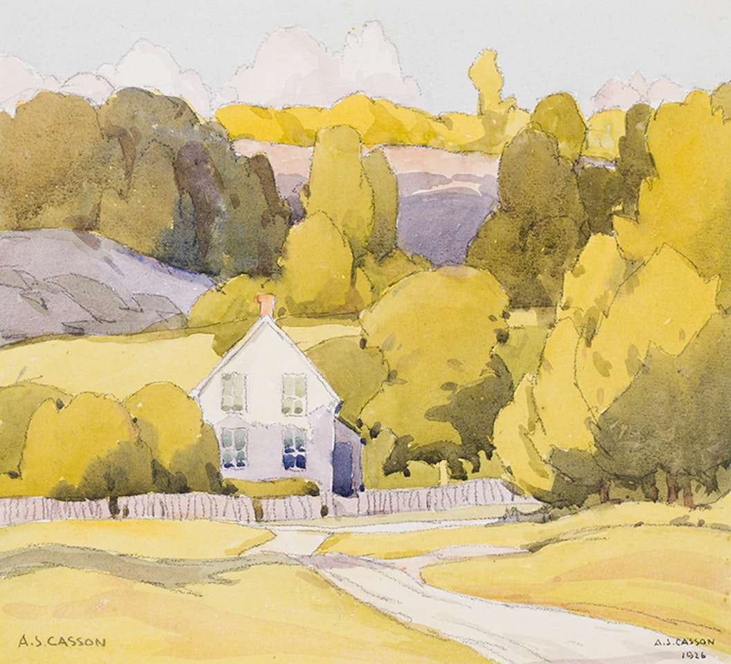 Sundown, Rosseau by Alfred Joseph Casson