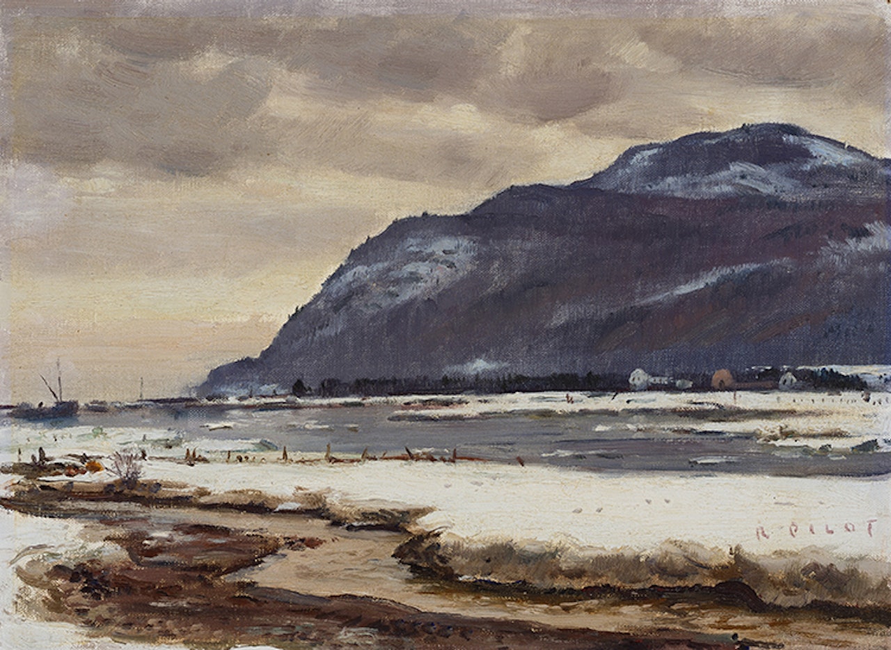 March Day, Baie-Saint-Paul, PQ by Robert Pilot