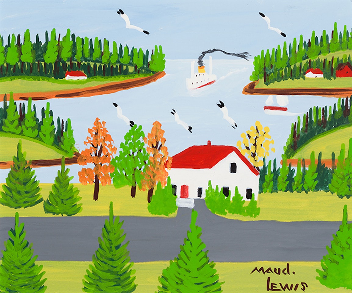 View of Smith"s Cove by Maud Lewis