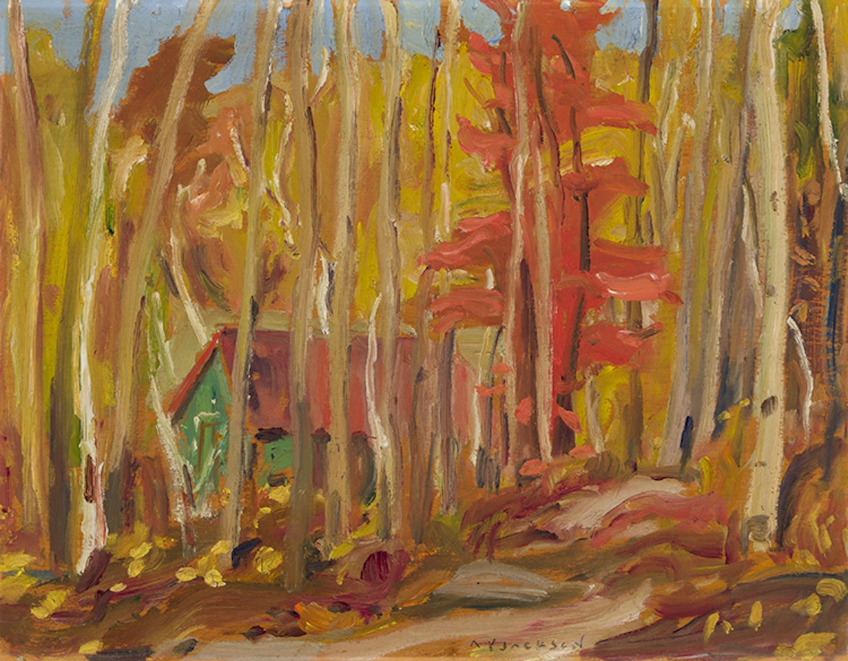 Cabin in the Woods by Alexander Young Jackson