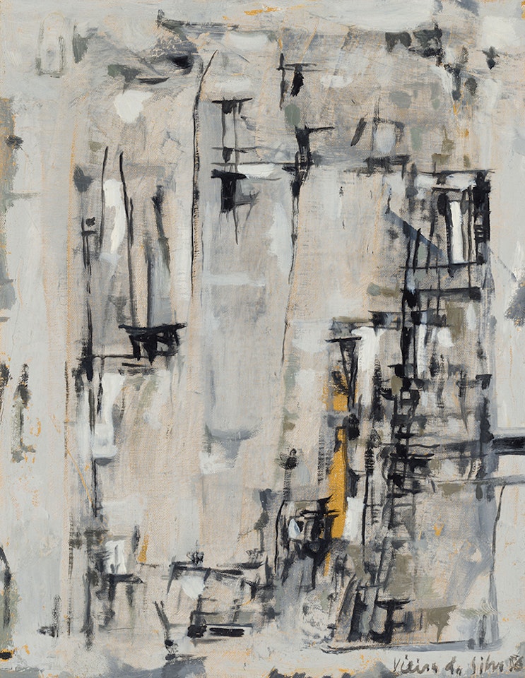 Portugese; Rue en hiver by Maria Helena Vieira Da Silva