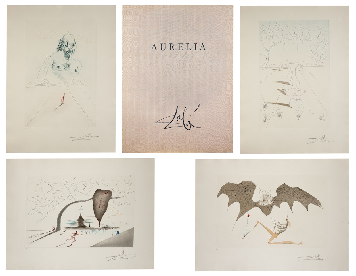 Aurélia by Salvador Dali