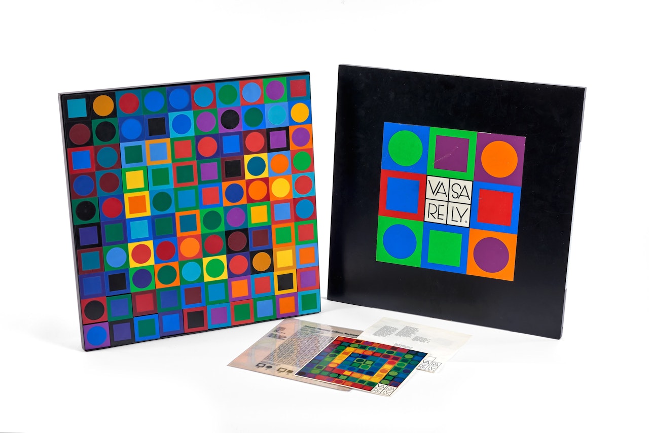 Planetary Folklore participations n°1 n°28 by Victor Vasarely