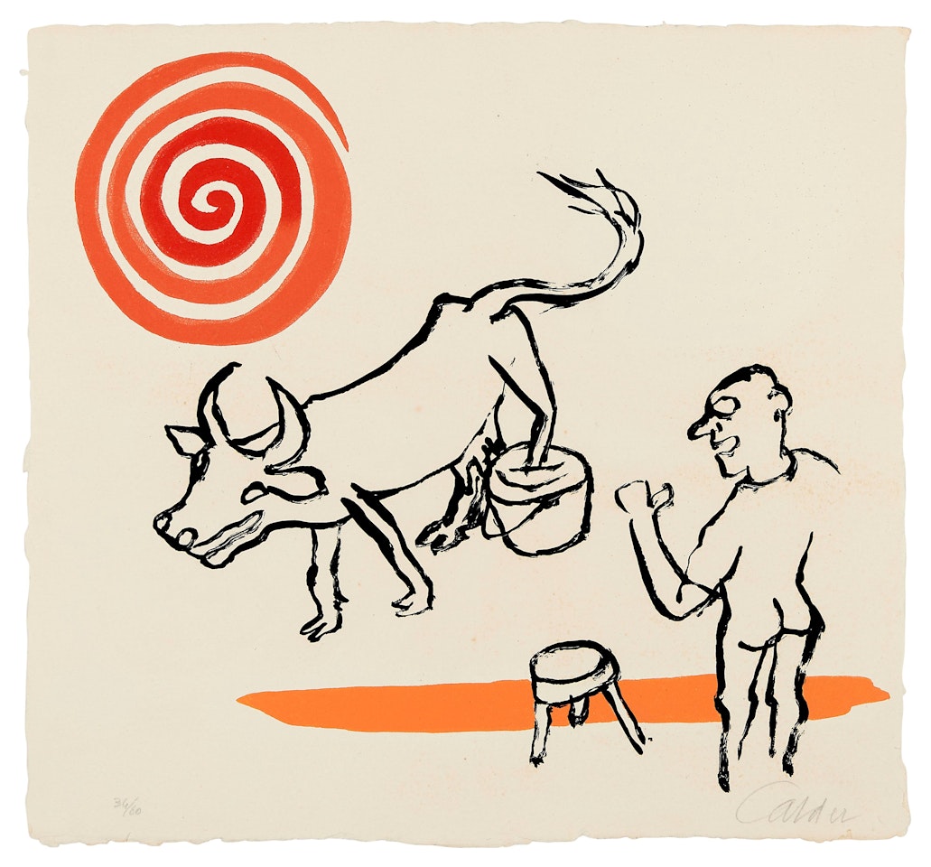 The Cow by Alexander Calder