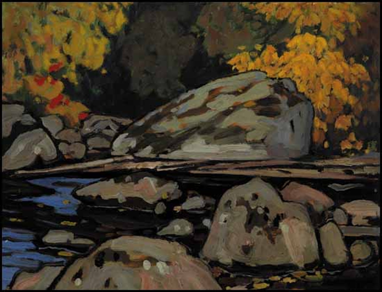Brook, Algoma - Algoma Sketch CXXVII by Lawren Stewart Harris