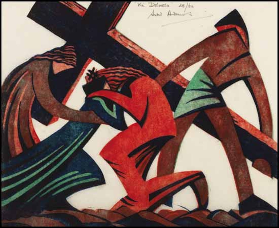Via Dolorosa by Sybil Andrews
