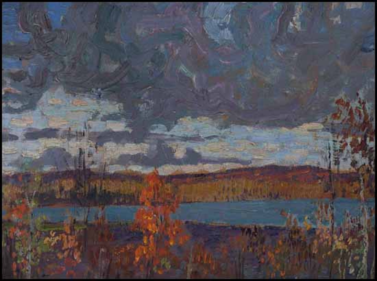 Autumn River by Arthur Lismer