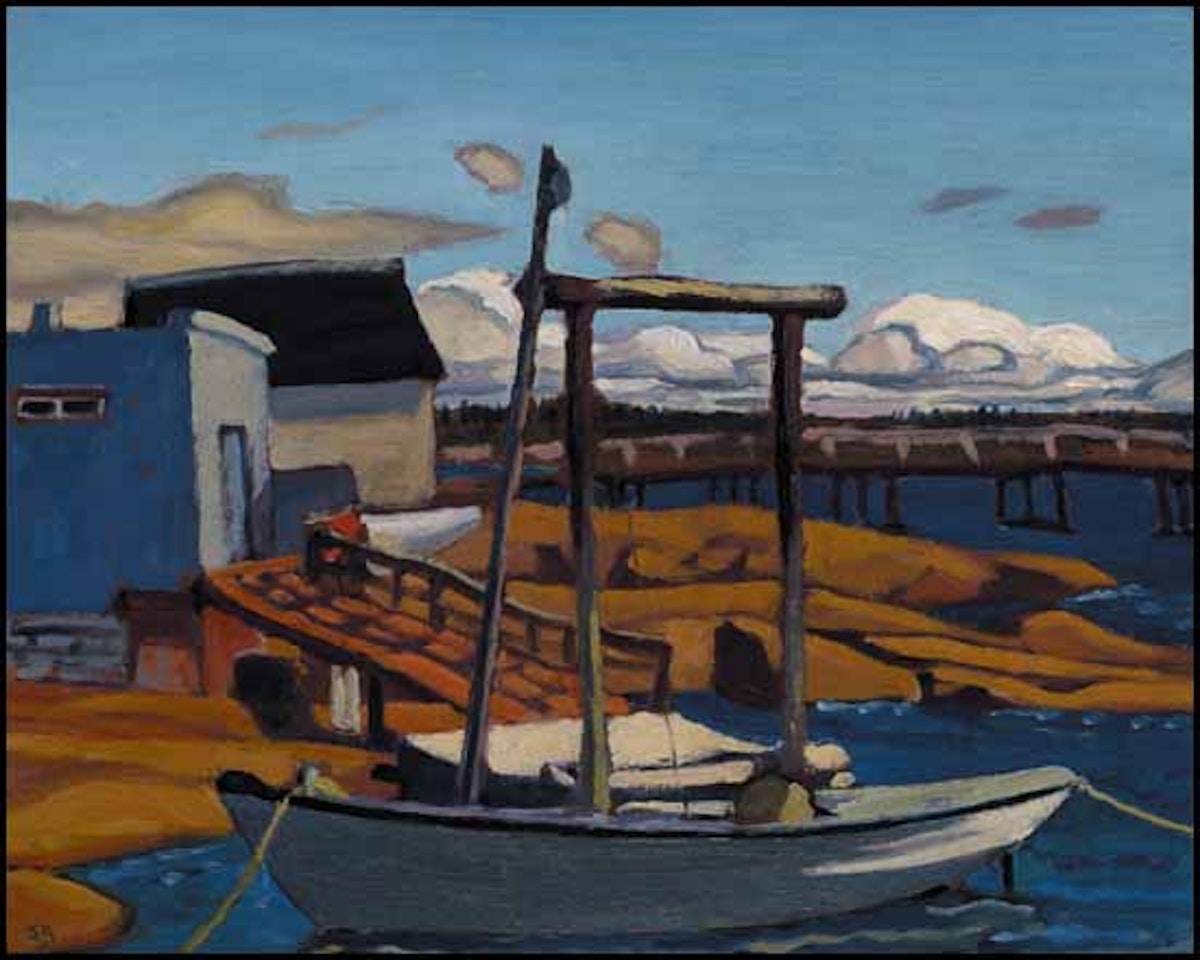 Labrador - Landing Stage by Edwin Headley Holgate