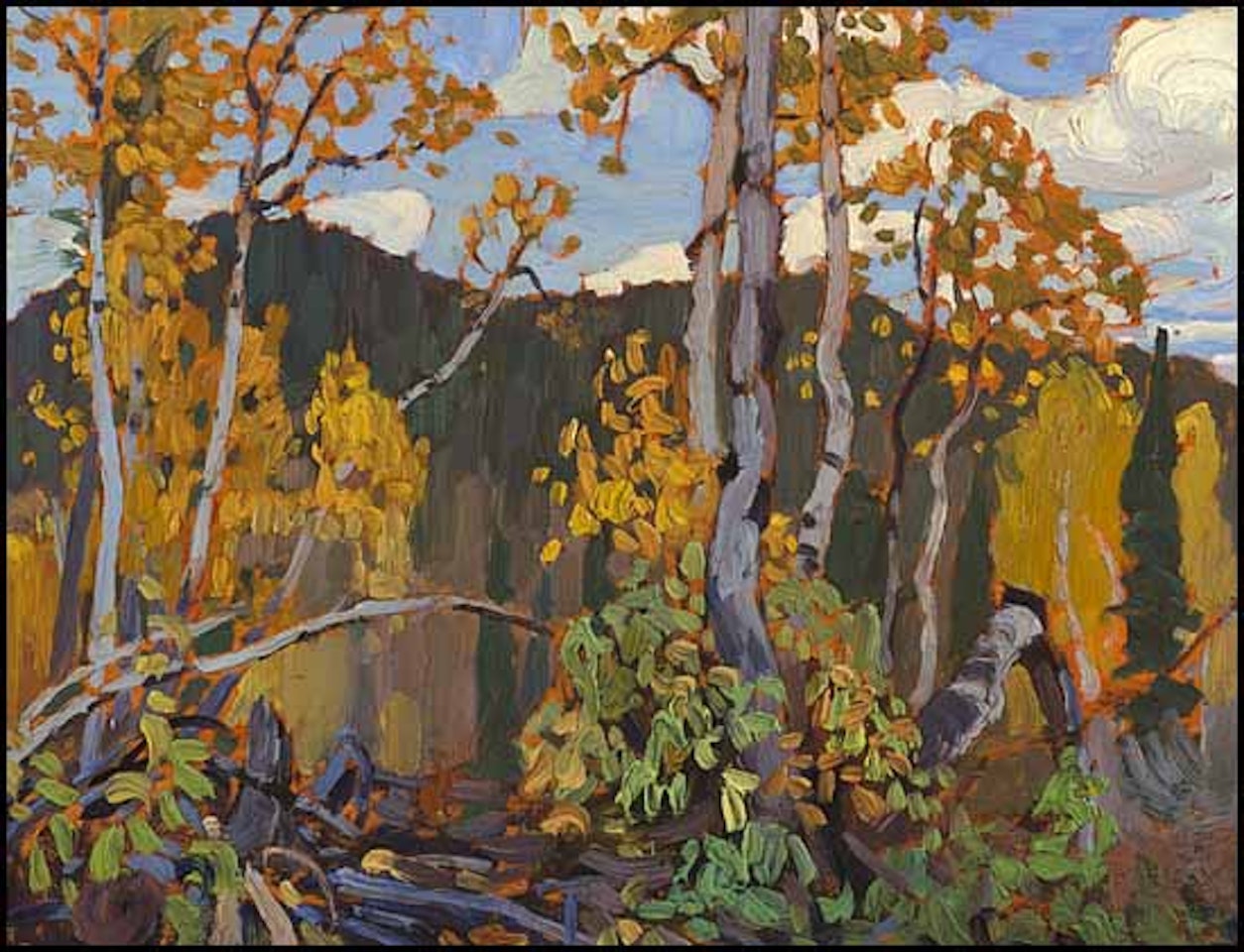 At Batchewana, Algoma II, Algoma Sketch XXIII by Lawren Stewart Harris