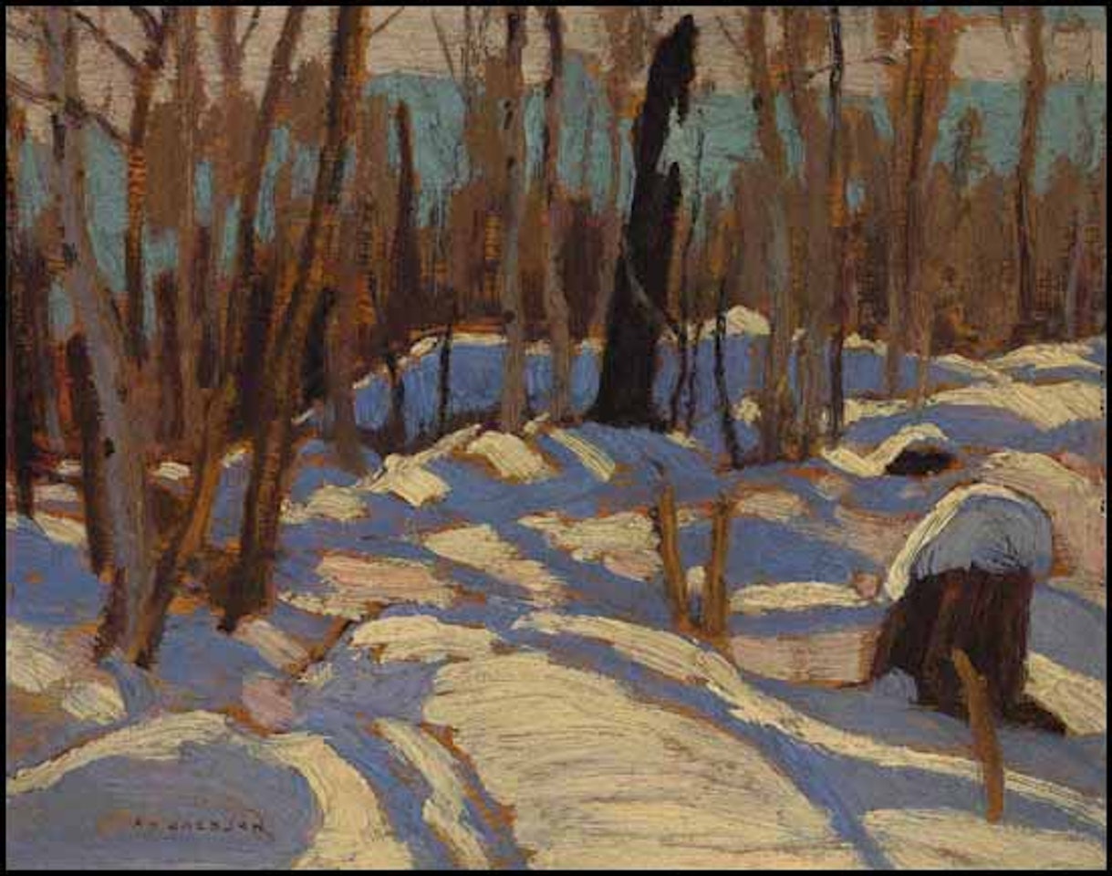 The Woods in February by Alexander Young Jackson