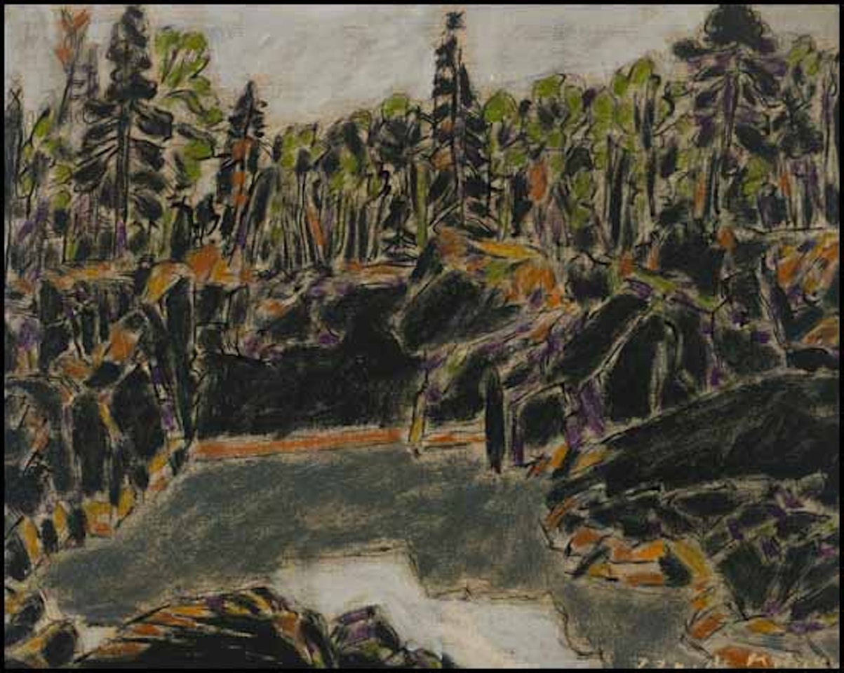 Dark Pool, Temagami by David Brown Milne