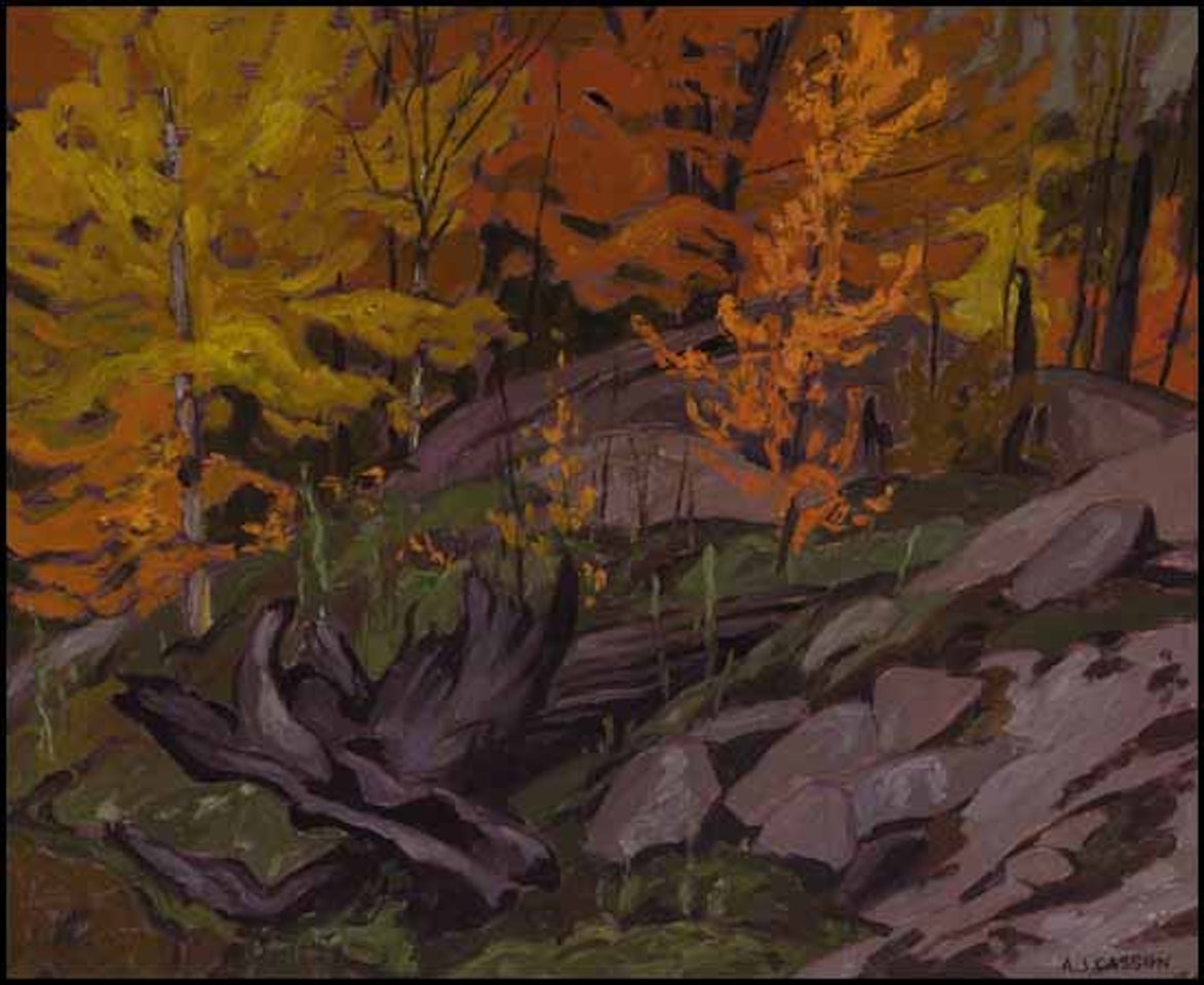 Autumn Woodland, Barry"s Bay by Alfred Joseph Casson
