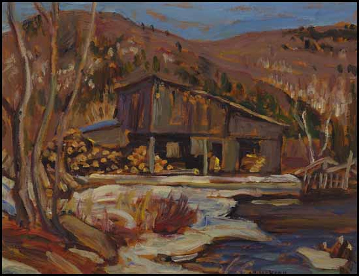 Sawmill, Ste. Adèle by Alexander Young Jackson