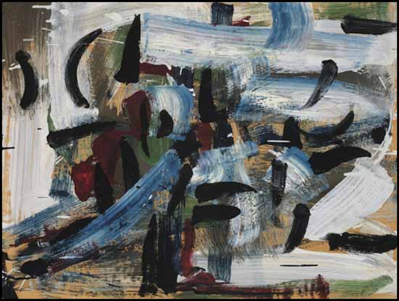 Vent d"ouest by Jean-Paul Riopelle