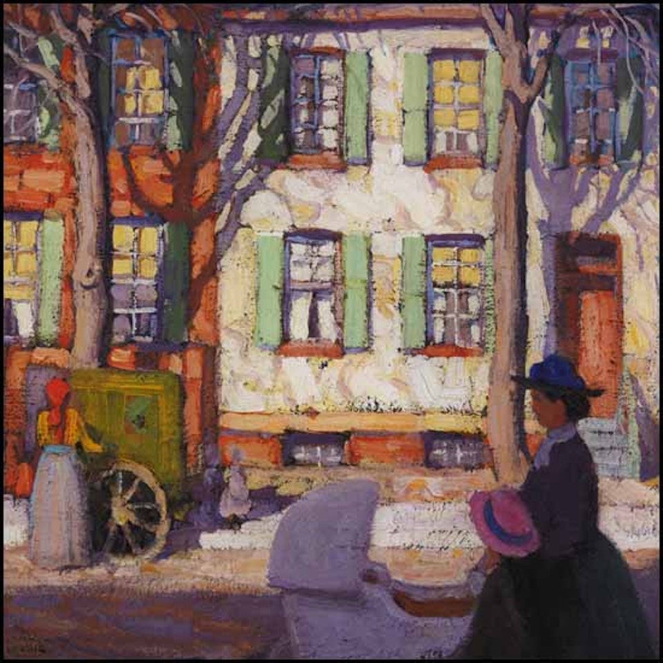 Hurdy Gurdy by Lawren Stewart Harris