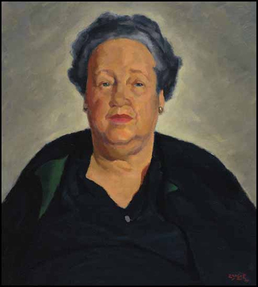 Portrait of Hannah Buxton by Edwin Headley Holgate