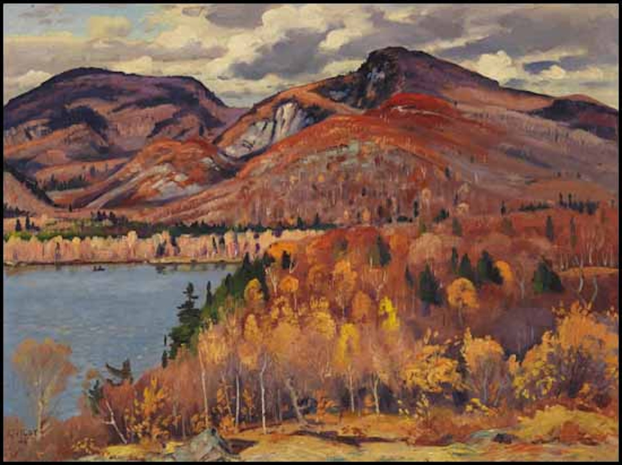 October, Near Mont Tremblant by Robert Pilot