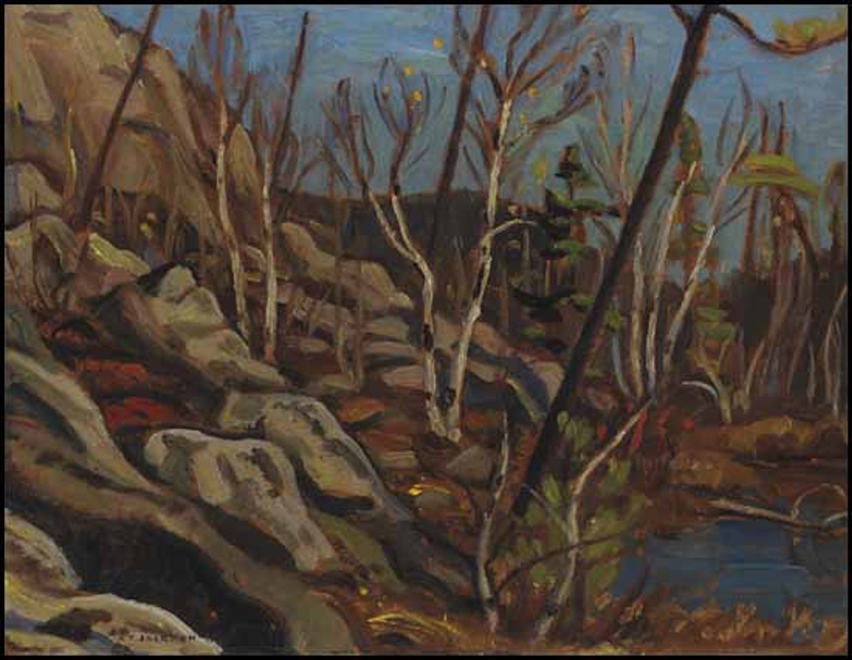 Rock Rivers by Alexander Young Jackson