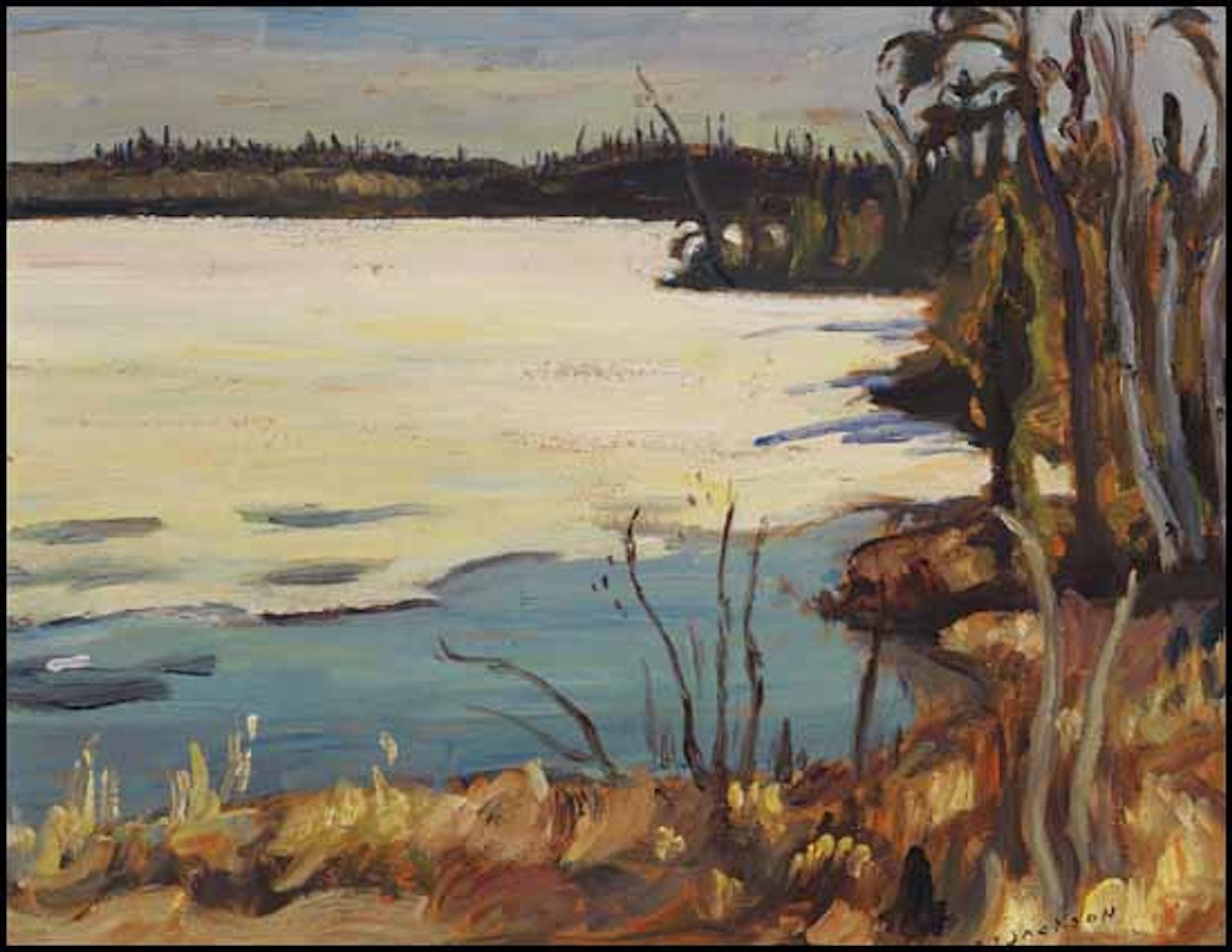 Spring at Snib Lake by Alexander Young Jackson