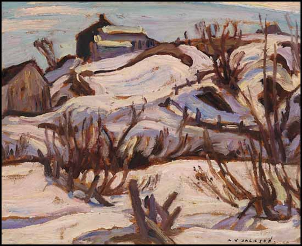 House on the Hill - St-Tite-des-Caps by Alexander Young Jackson