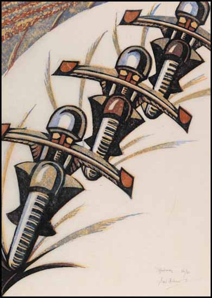 Speedway by Sybil Andrews