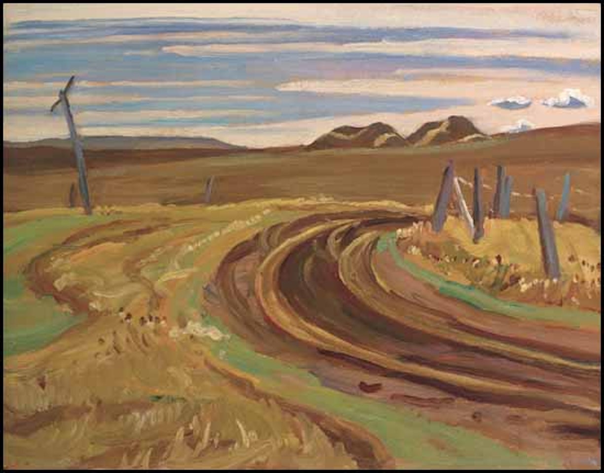 Foothills and Road, Southern Alberta by Alexander Young Jackson