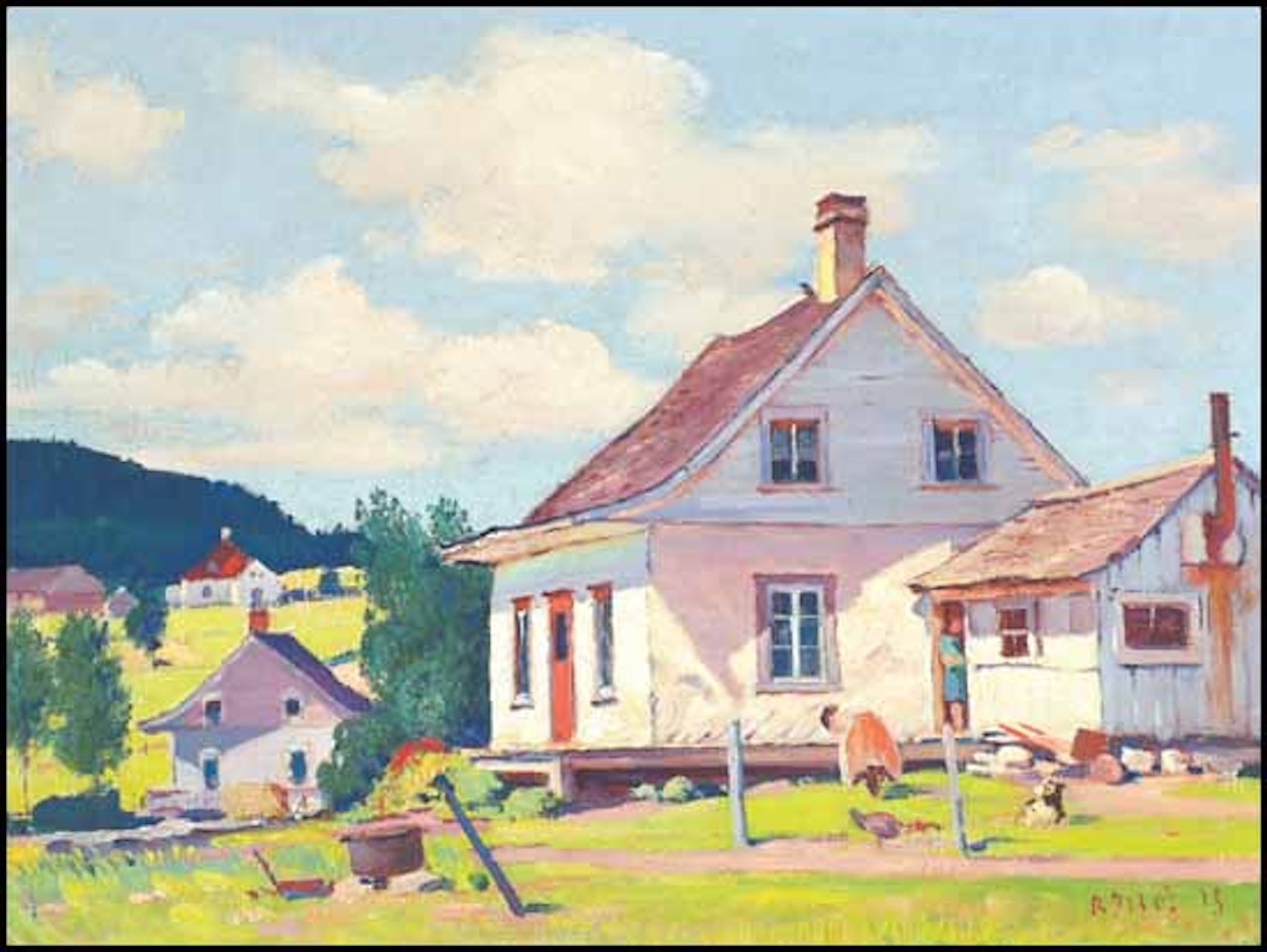 Habitant Farm, Les Éboulements by Robert Pilot