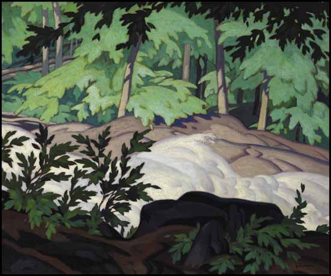 Buttermilk Falls, Haliburton by Alfred Joseph Casson