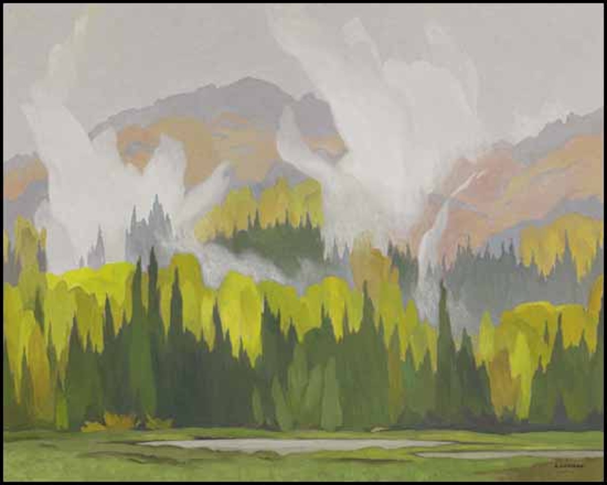 Rising Mist, October by Alfred Joseph Casson