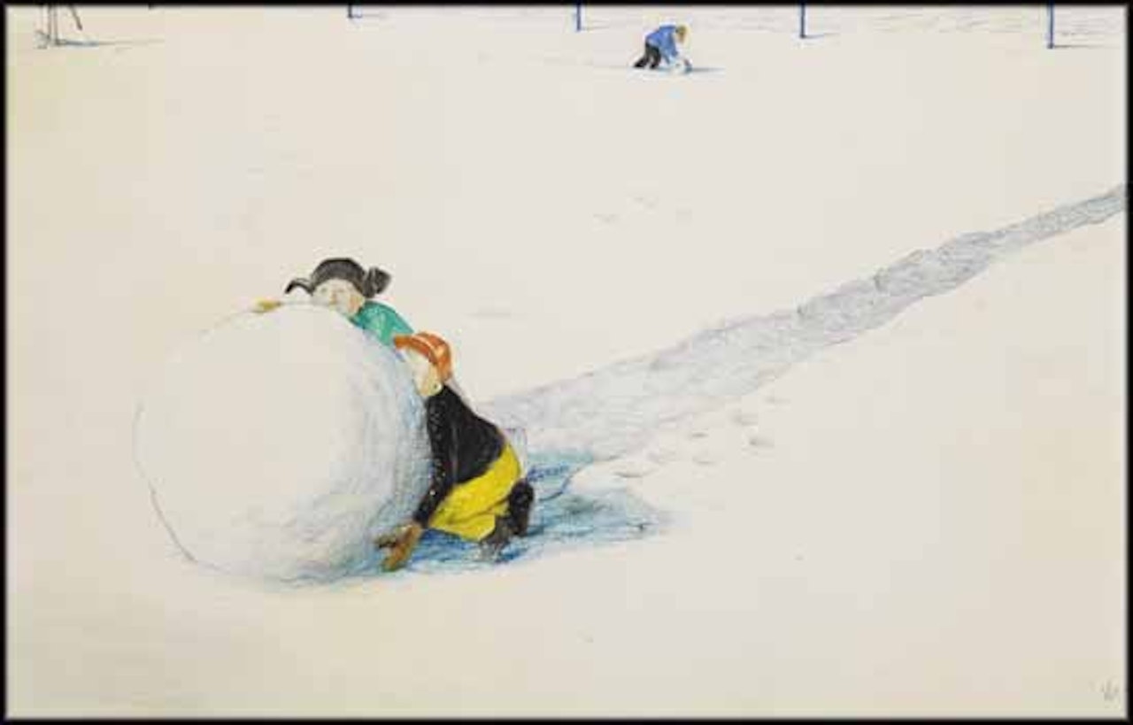 A Real Big One! by William Kurelek