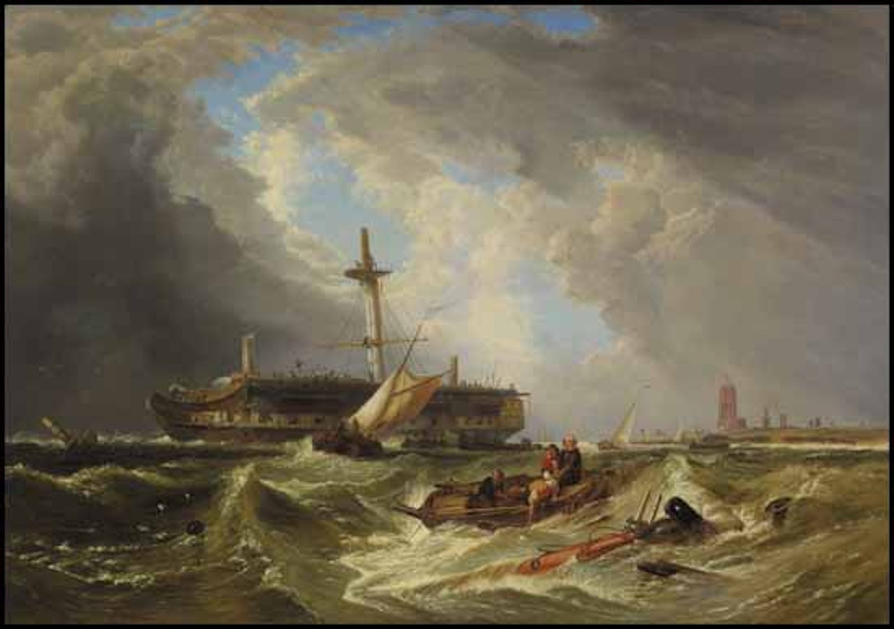 Temeraire by Cornelius Krieghoff