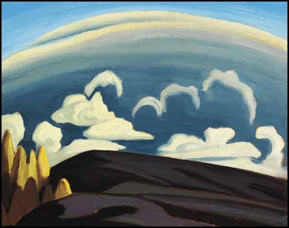 Aftermath of Storm - Lake Superior Sketch XXXIV by Lawren Stewart Harris